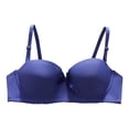 thumbnail image 5 of Sakmal Blue Bralettes for Women with Support No Underwire Smoothing Compression Bras for Women 40, 5 of 5