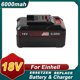 thumbnail image 1 of Batería de Reemplazo de 18V 6.0Ah Li-Ion Compatible con Einhell 18V Power X-Change Inalámbrica Power Tools 4511496 4511437, 1 of 8