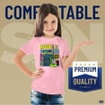 thumbnail image 5 of SDN Custom Unisex Blank Polyester Tshirts for Sublimation, Short Sleeves & Crew Neck (5 Pack) - 6T, 5 of 6