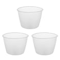thumbnail image 1 of Plastic 120Ml Electric Cooker Rice Measuring Cup 6Pcs Clear White, 1 of 5