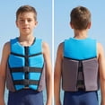 thumbnail image 2 of Swim Vest Life Jacket Youth,Adjustable Flotation Buoyancy Swimsuit Trainer Vests,Swimming Aid Jacket,Kayaking Fishing Sailing Watersports,Fit for 50-125 lbs, 2 of 11