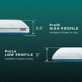thumbnail image 4 of Tempur-Pedic TEMPUR-Adapt® ProLo Pillow - Queen, Adult, 4 of 8