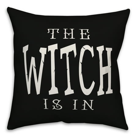Creative Products The Witch is in 18x18 Indoor / Outdoor Pillow