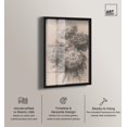 thumbnail image 2 of Ghost Flowers Shadowbox Print Botanical Art by Art Remedy, Black Frame, 36 x 54, 2 of 6