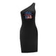 thumbnail image 5 of Vestido de verano con hombros descubiertos para mujer, transpirable, corto, para citas L, 5 of 7