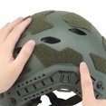 thumbnail image 2 of Etiqueta Engomada De Bricolaje 11 unids/set de parches de casco fáciles de usar para cascos rápidos (verde militar), 2 of 8
