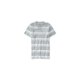 thumbnail image 1 of Aeropostale Playera Adornada con Cuello en V a Rayas para Hombre, Gris, XS Aeropostale Camiseta adornada, 1 of 1