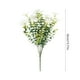 thumbnail image 3 of Decoraciones De Plástico Ramo de flores artificiales de 7 ramas, 35 cm, hojas de plástico para decoración del hogar, bodas y patios (1 unidad) Rkxzt, 3 of 6