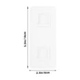 thumbnail image 2 of COSMOBETTY Shower Stickers for Shelves Transparent Plastic 10Pcs for Bathroom, 2 of 8