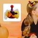 thumbnail image 4 of Sombrero de Cosplay para perros pequeños y gatos, accesorios para disfraces de mascotas de Halloween, Cosplay de Halloween para mascotas, accesorios Lazo Naranja Colco sombrero de fiesta para gato, 4 of 8