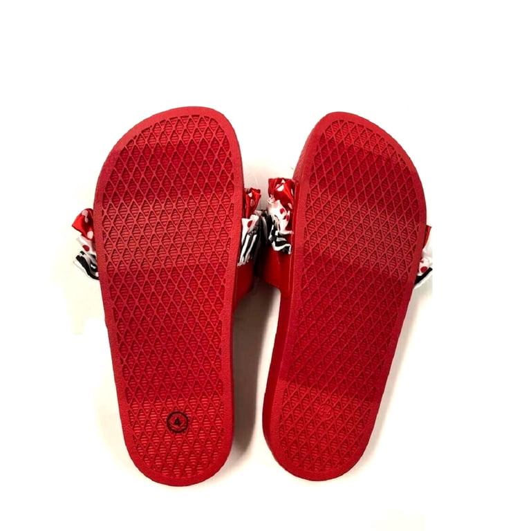 Disney Parks Minnie Mouse Tiered Ruffle Slip-On Slide  display picture 3
