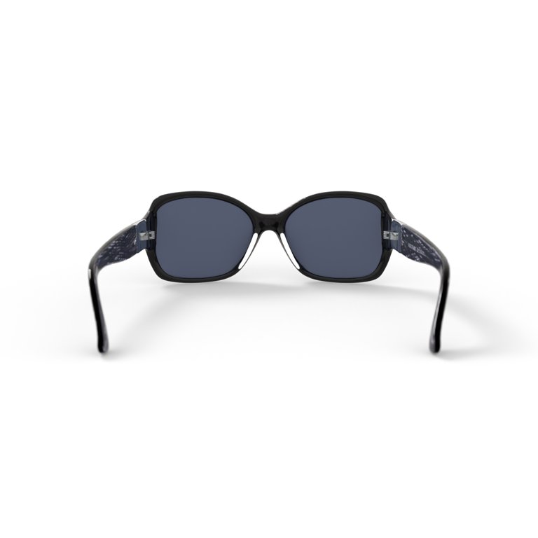 Solvari Women's Rx'Able Fashion Sunglasses, Paris, Black/Gray 54