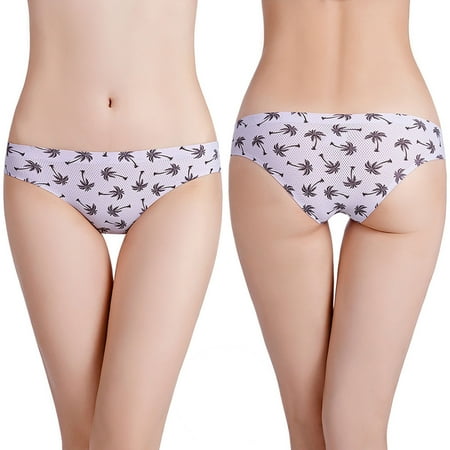 

Aueoeo No Show Underwear For Women Womens Underwear Seamless 1Pc Sexy Seamless Thongs For Women No Show Thong Underwear Women Clearance