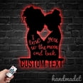 thumbnail image 4 of Handmadetneonsign Custom Mother and Daughter Metal Sign Wall Art LED Light, Mother's Gifts, 4 of 5