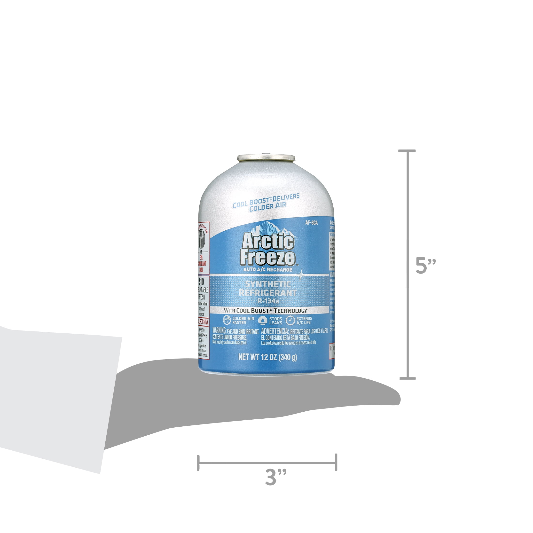 Arctic Freeze Ultra Synthetic R134a+ Automotive Refrigerant - 12 OZ