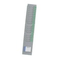 thumbnail image 1 of GUOOL Time Card Holder Office Easy to Hang Display Time Cards Rack for Office Punch in With 20 Pocket Slots, 1 of 9