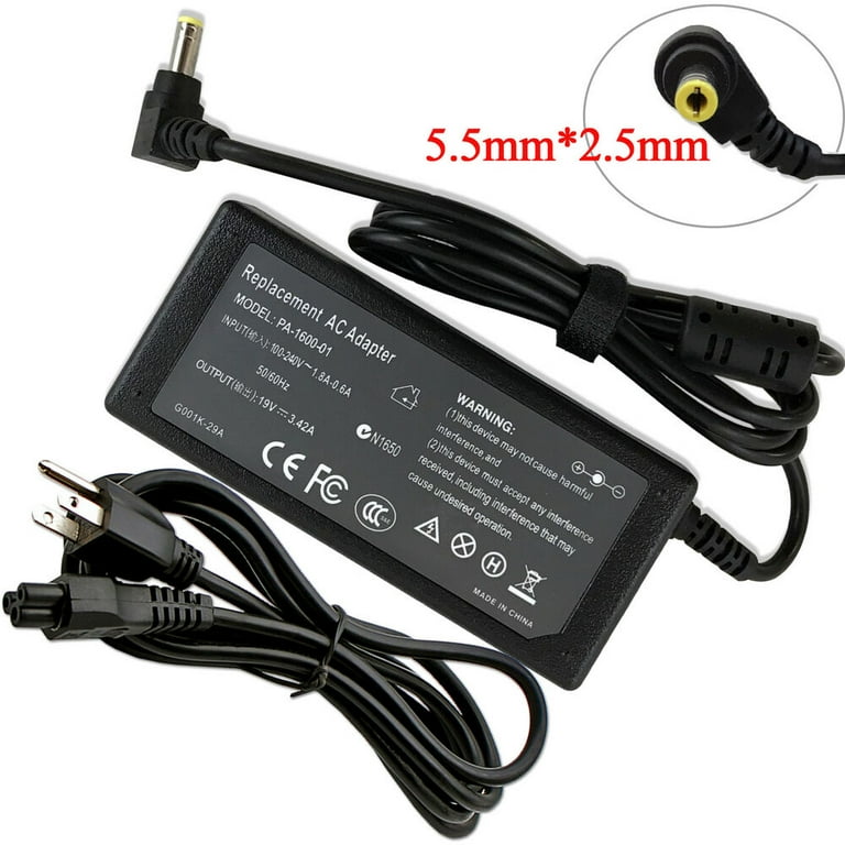 AC Adapter Charger for Dynabook Tecra A50-F, A50-F1528, A50-F1525