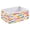 70s-Style Mushroom Pattern, variant on Fabric Storage Bins Foldable Cube For Home Organization Baskets Concrete Mixer