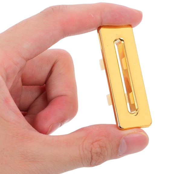 ETHZZLE 4Pcs Golden Bathroom Sink Overflow Trim Easy Install Overflow Cover for Wash Basin