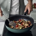 thumbnail image 2 of ZWILLING Pure 11-inch Stainless Steel Ceramic Nonstick Fry Pan, Green, 2 of 4