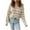 Beige, variant on Busydd Womens Sweater Fashion Striped Round Neck Pullover Sweaters for Women Casual Fall Long Sleeve Women's Sweaters S
