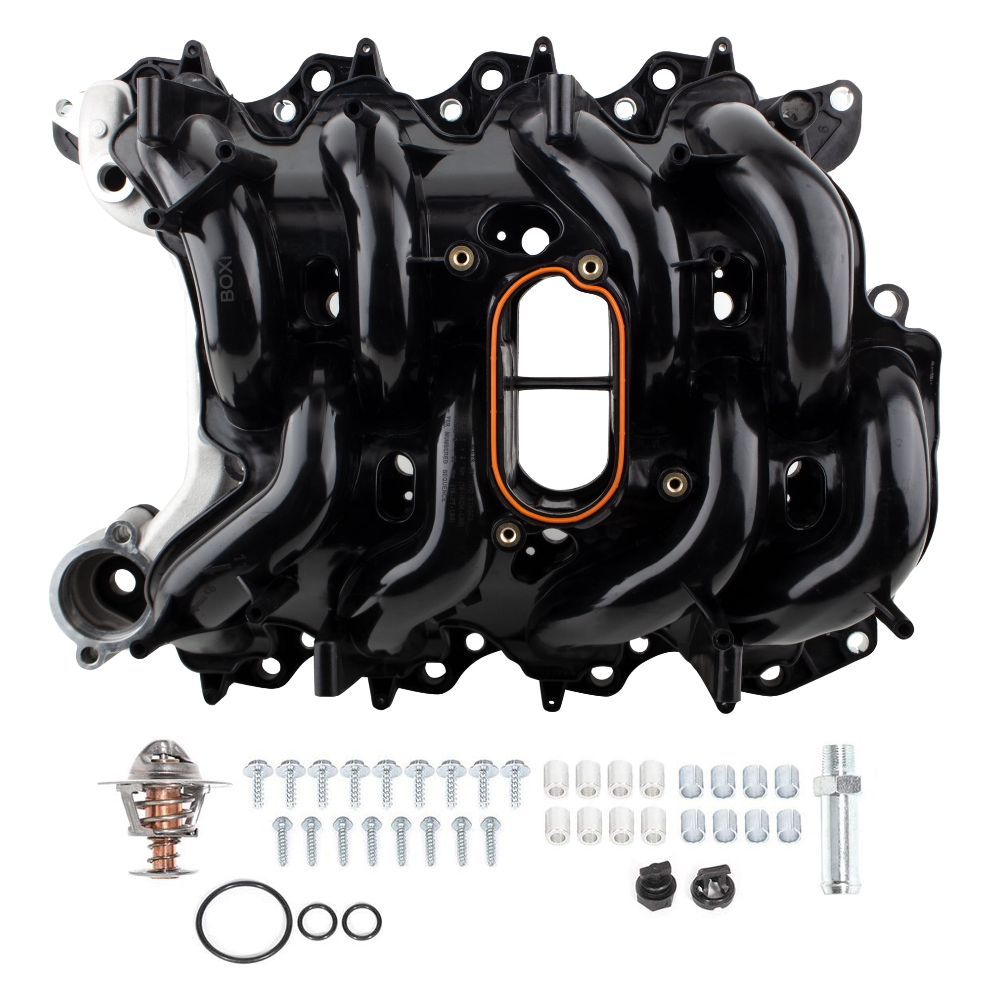 BOXI Upper Intake Manifold For 03-06 Ford E-150 E-250/97-02 Ford E-150 Econoline/ 97-04 Ford Expedition/ 97-06 Ford F-150/97-99 Ford F-250/4.6L V8 ONLY 615-278 1L3Z9424BA 