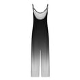 thumbnail image 5 of Yuwull One Piece Jumpsuits For Women V Neck Sleeveless Loose Fits Overalls Spaghetti Strap Haremss Long Pants With Pockets, 5 of 6