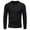 Black, variant on Bcfgryg Long Sleeve Shirts For Men Soft Comfy Casual Tee Round Neck Full Sleeves Men's Ringer T Shirt Plain T Shirts for Men Beige L