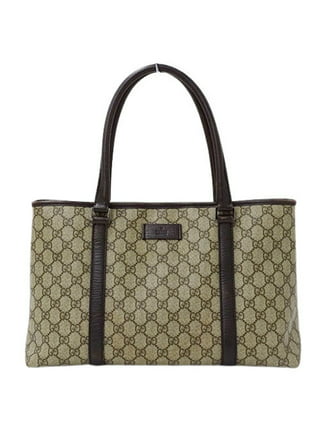 Gucci Pre-owned Women's Fabric Tote Bag - Black - One Size