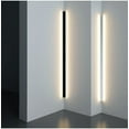thumbnail image 2 of Ozarke  Linear Minimalist and Modern Wall Lamp Indoor LED Wall Light Fixtures 40 inches - 40 inches Hard Wired Dimmable-White, 2 of 11