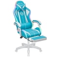 thumbnail image 6 of Gaming Chair with Bluetooth Speaker, Ergonomic Massage Racing Chair with RGB Lights, Footrest and Lumbar Support, High Back Office Chair,  Heavy Duty Design Gaming Computer Chair, 6 of 7