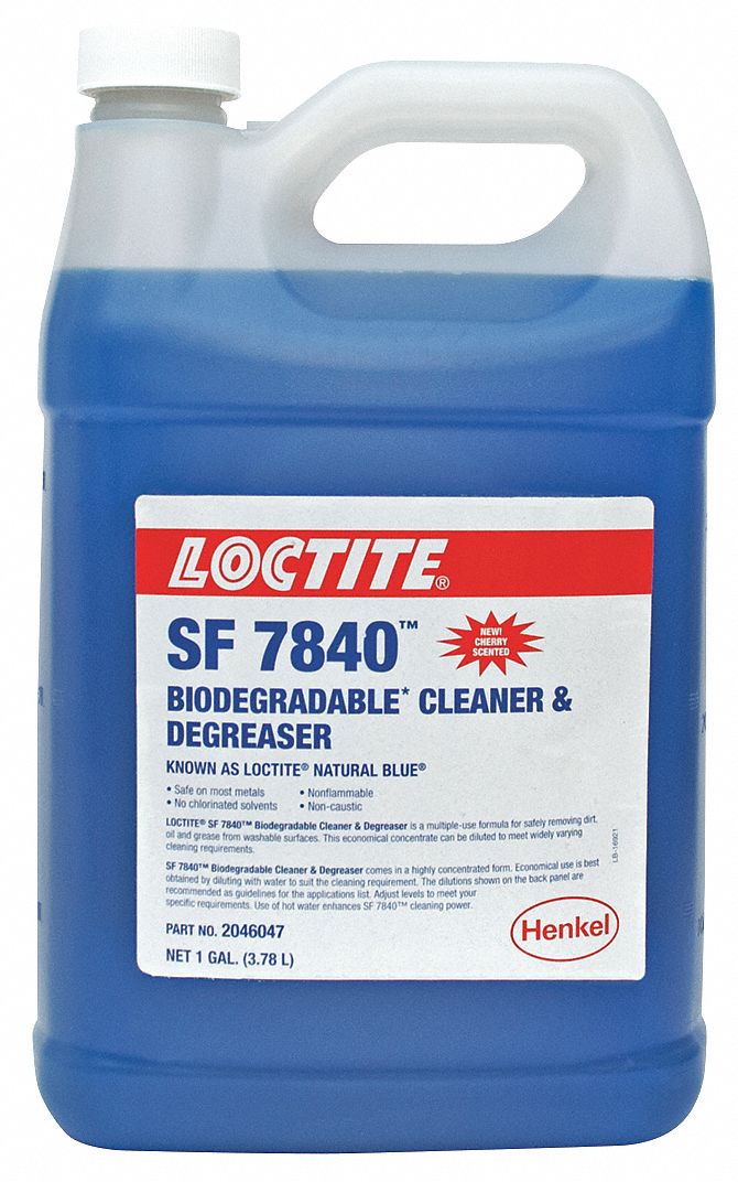Loctite Cleaner/Degreaser, 1 gal. Jug, Cherry Liquid, Ready to Use, 1