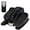 Black 137, variant on Adjustable Gymnastics Kip Bar for Kids, Folding Horizontal Bar with Shock Absorption for Home Use, Steel Frame, Green, 110 lbs Capacity