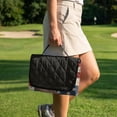 thumbnail image 3 of COEQINE Golf Cart Seat Blanket Towel, Folds Compact for Carrying, 51.2x30.3 Inch Fit for EZGO/Yamaha/Club Car, 4 Compartment Storage, Quilted Comfort Layer, American Flag Eagle, 3 of 8