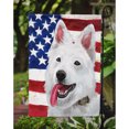 thumbnail image 3 of Carolines Treasures CK6431GF Berger Blanc Suisse Garden Flag - 11 x 0.01 x 15 in., 3 of 3