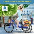 thumbnail image 6 of MOONCOOL Adult Folding Tricycle for Adults, 7 Speed 20/24/26 inch 3 Wheels Bikes with Basket, Foldable Tricycle for Adults, Women, Men, Seniors, 6 of 9