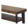 thumbnail image 3 of Modern Console Table Wood & Metal Entryway Table 98� Wide, 3 of 3