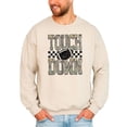 thumbnail image 6 of Camo Touchdown Sweatshirt for Men Women & Teens Trendy Football Game Day Crewneck Fan Gift Sand Sweatshirt Adult Small, 6 of 7