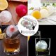 thumbnail image 5 of Molde para bolas de hielo de whisky Diy, bandeja para cubitos de hielo de 4 orificios para bebidas de jugo de cóctel, 2 uds., 5 of 5