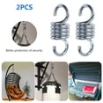 thumbnail image 3 of 2 Pcs Crochets Suspendus Poids 700 Lb Ressort de Hamac Supporté Ressort de Chaise pour Chaises de Porche Balançoires Suspendues, 3 of 5