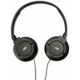 thumbnail image 2 of JVC HAS180 Black Lightweight Stereo Powerful Deep Bass Foldable Wired on Ear Headphones, 2 of 4
