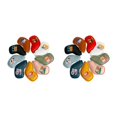 thumbnail image 1 of Eigraketly 9Pcs Golf Iron Headcover Set Golf Club Cover Sleeve Head for Outdoor Sports Type3 NO3, 1 of 4