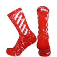 thumbnail image 1 of Elite Athletic Training Socks - Crew | Perfect for Soccer, Football, Baseball, Basketball, Hockey - All Sports Performance (Small, Red), 1 of 2