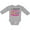 AC-Heather Grey, variant on Inktastic I Watch Football with My Daddy Boys or Girls Long Sleeve Baby Bodysuit