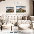 thumbnail image 4 of Elephant Stock Table Mountain Wall Art - Horizontal Canvas Wall Art - Living Room Wall Decor - Places Canvas - Blue And Beige Decor - 30" x 20", 4 of 8