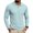 Sky Blue, variant on Fengqque Mens Casual Polo Shirt Summer Short Sleeve Vacation Button Beach Stretchy Golf Shirts White XL