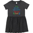 thumbnail image 3 of Inktastic My Great Grandma Loves Me for Grandson Girls Toddler Dress, 3 of 5