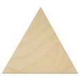thumbnail image 2 of Triangle Wooden Cutouts 16 x 13-3/4-inch, Pack of 10 DIY Crafting Blanks, Wood Burning Shapes for Geometric Decor Wall, by Woodpeckers, 2 of 7