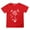 Red, variant on Otqutp Dandelion Print Children's T-Shirt - Soft Cotton Short Sleeve Round Neck Top,Lightweight Summer Wear for Girls and Boys 2-14Years