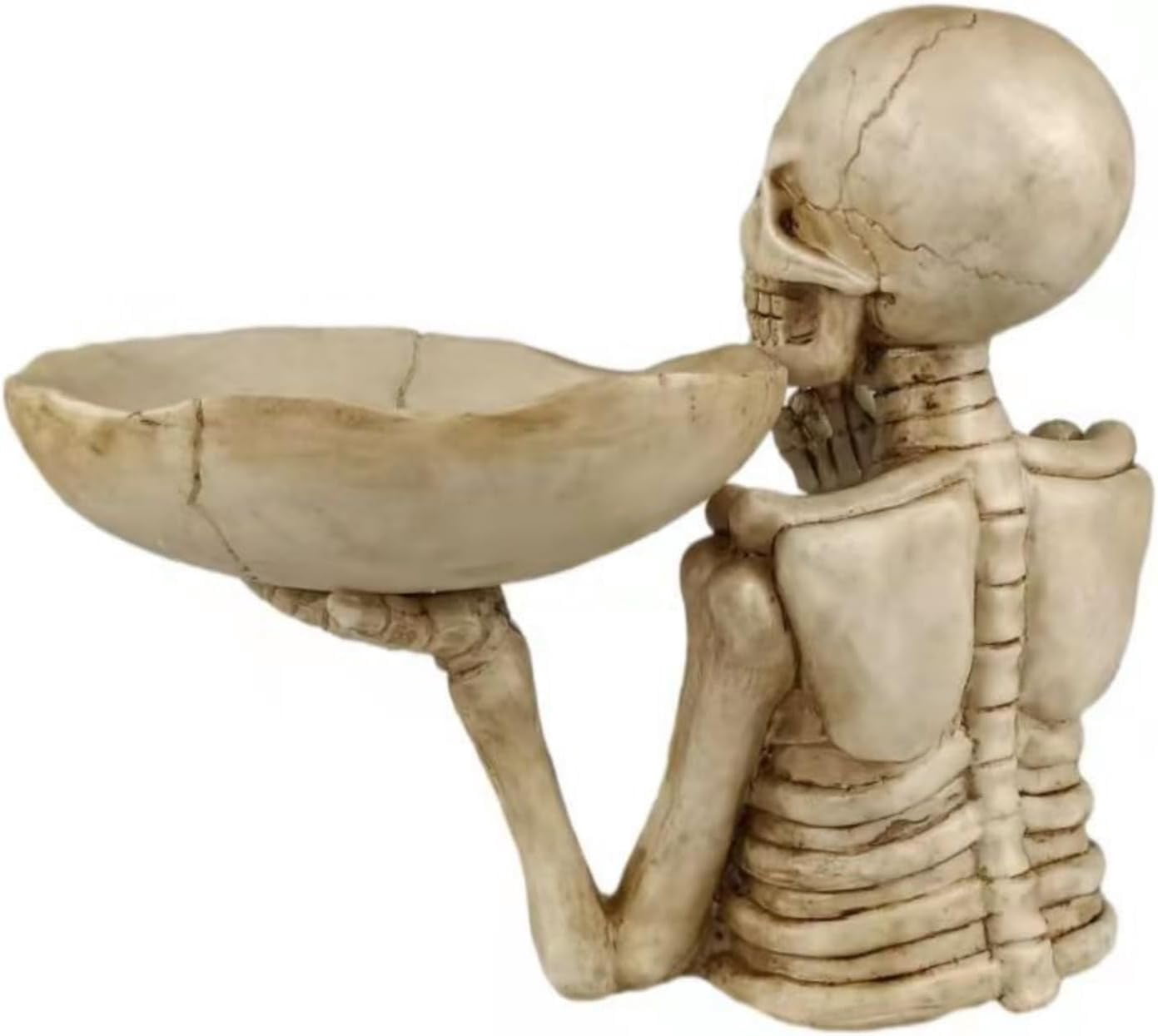 Skeleton Tray Gothic Resin Candy Dish, 13.78 x 11.81 in